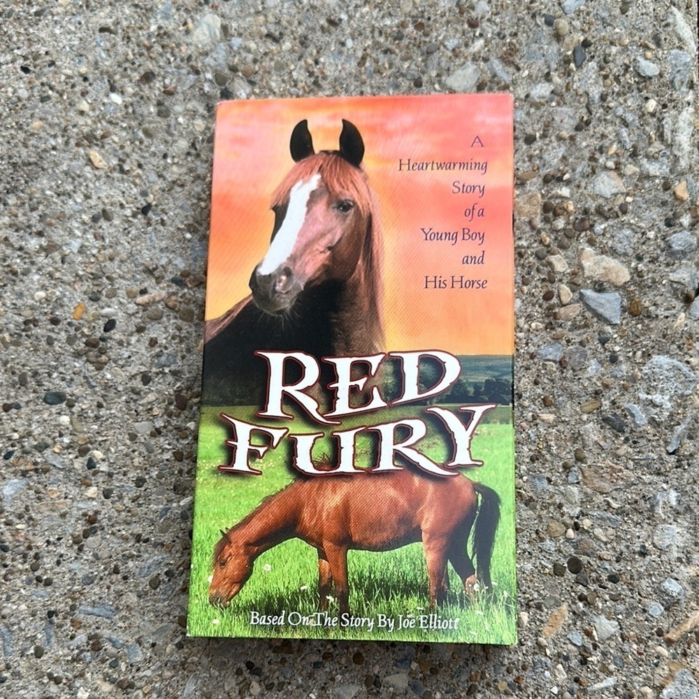 Red Fury VHS Tape